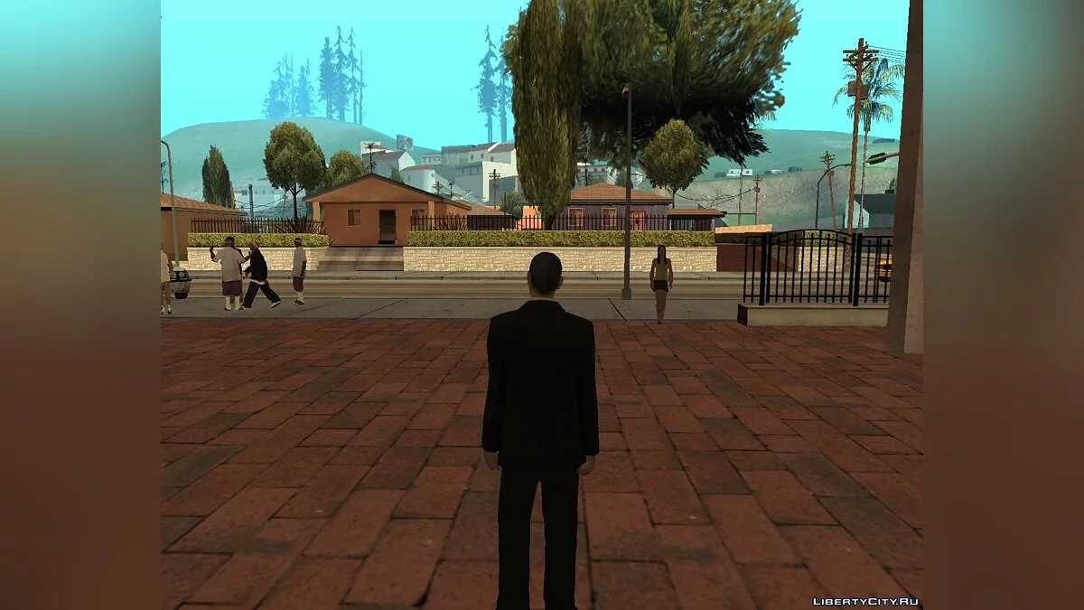 wmomib替换(FBI特工)+ CJ替换来自猫的版本! / GTA San Andreas