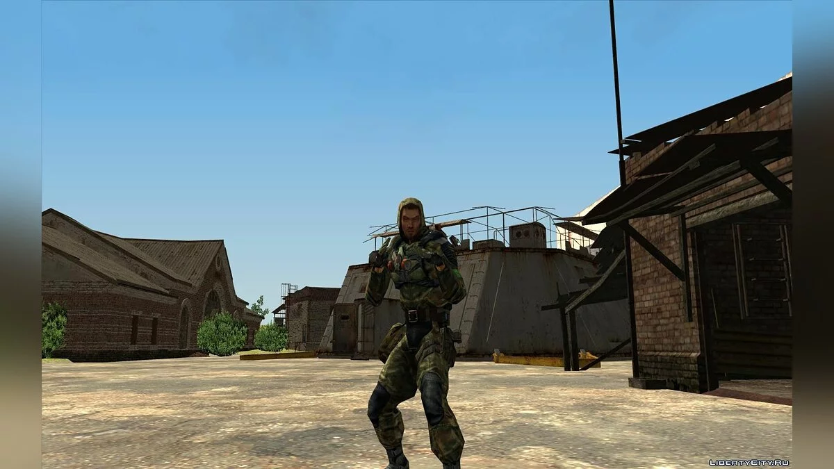 Lukash (líder de libertad) de S.T.A.L.K.E.R. / GTA San Andreas