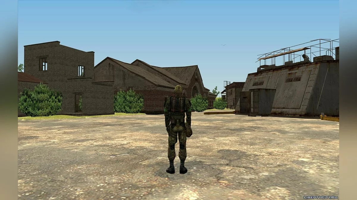 Lukash (líder de libertad) de S.T.A.L.K.E.R. / GTA San Andreas