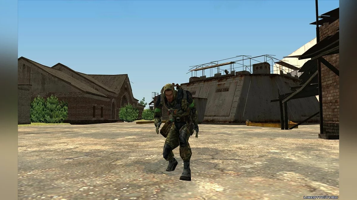 Lukash (líder de libertad) de S.T.A.L.K.E.R. / GTA San Andreas