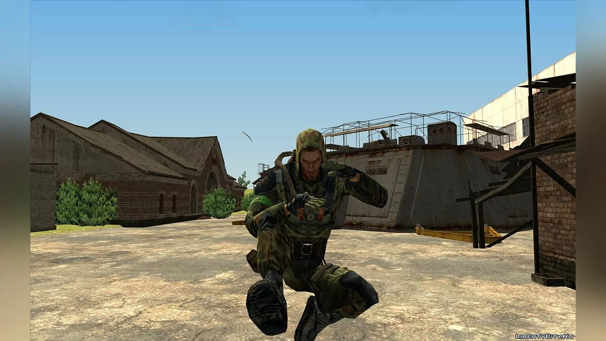 Lukash (líder de libertad) de S.T.A.L.K.E.R. / GTA San Andreas