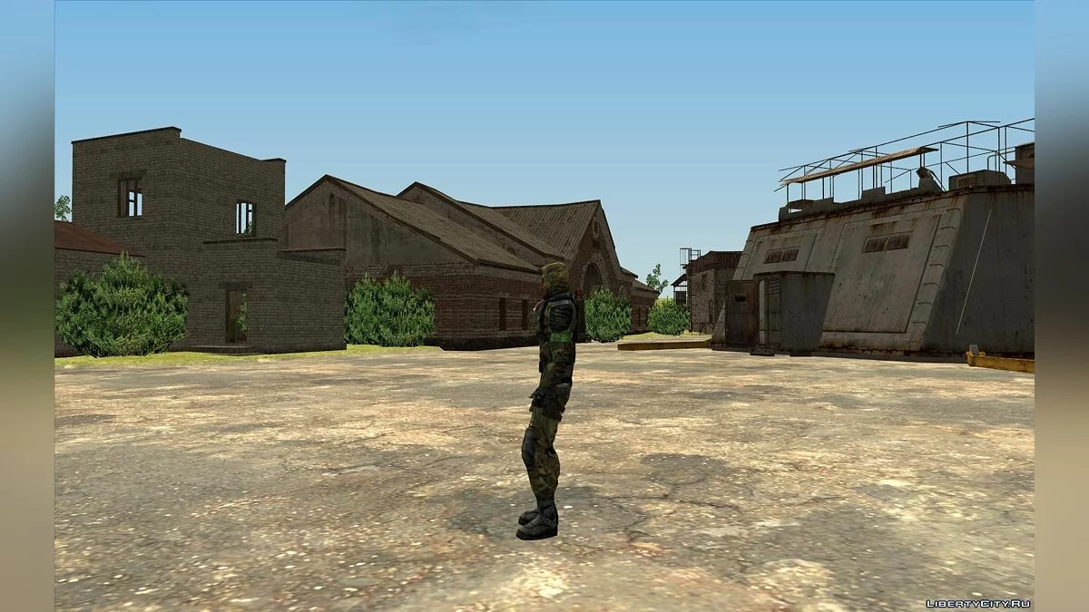 Lukash (líder de libertad) de S.T.A.L.K.E.R. / GTA San Andreas