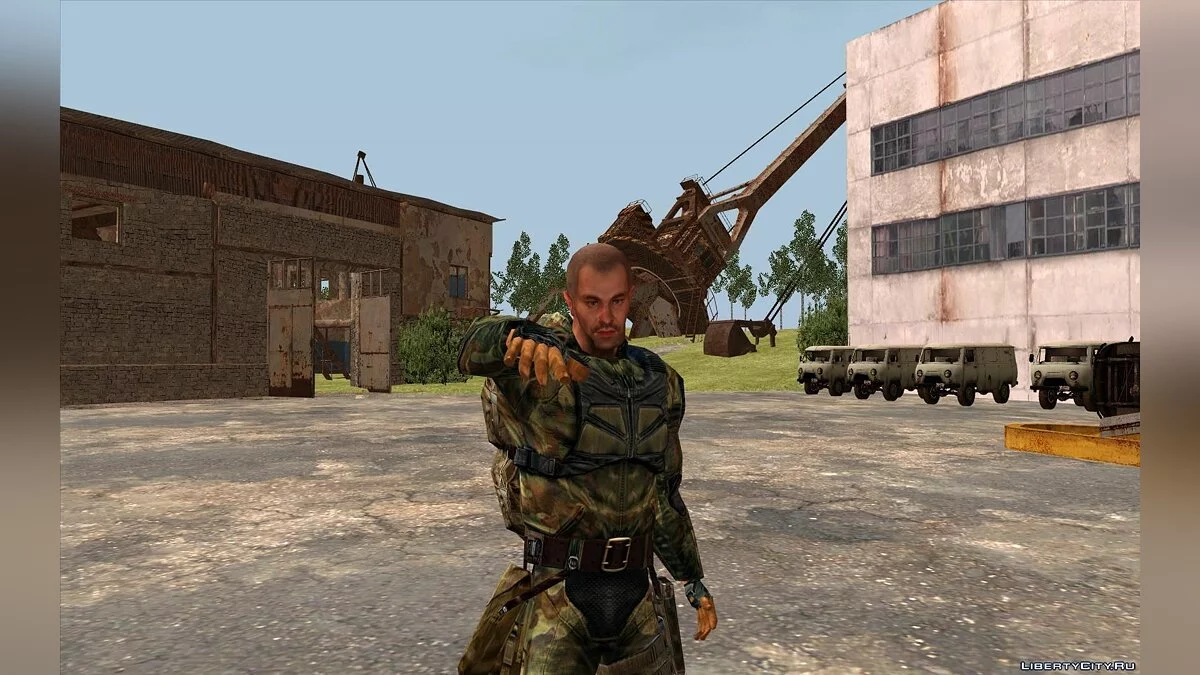 Макс з S.T.A.L.K.E.R. / GTA San Andreas