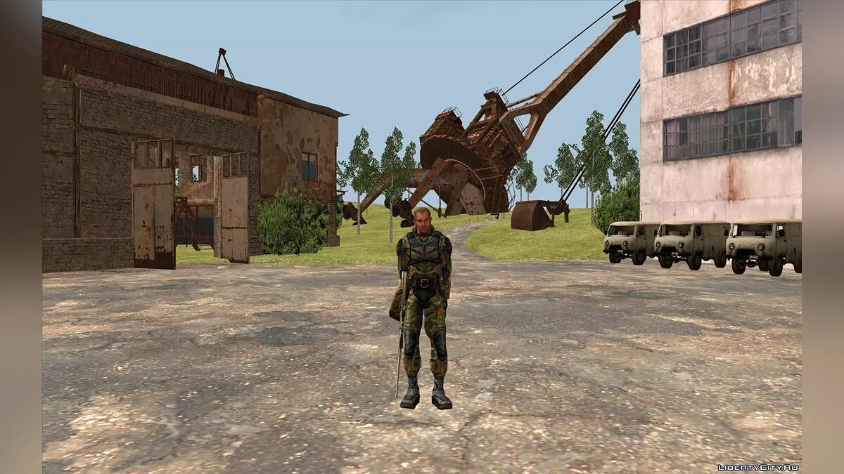 Макс з S.T.A.L.K.E.R. / GTA San Andreas