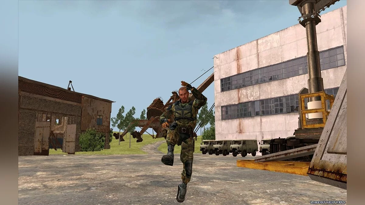 Макс з S.T.A.L.K.E.R. / GTA San Andreas