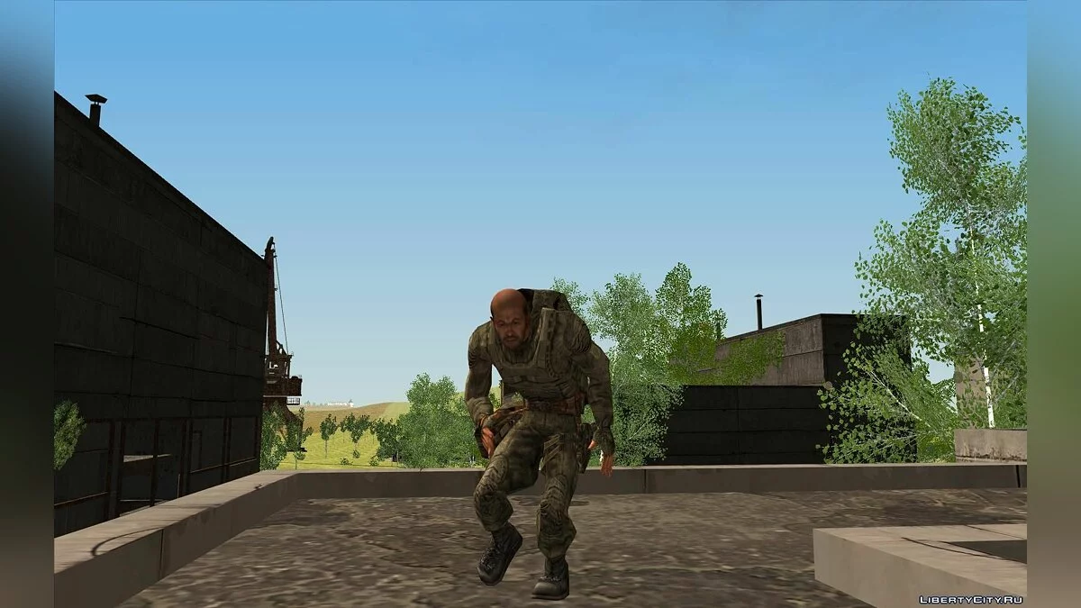 Проводник из S.T.A.L.K.E.R. / GTA San Andreas
