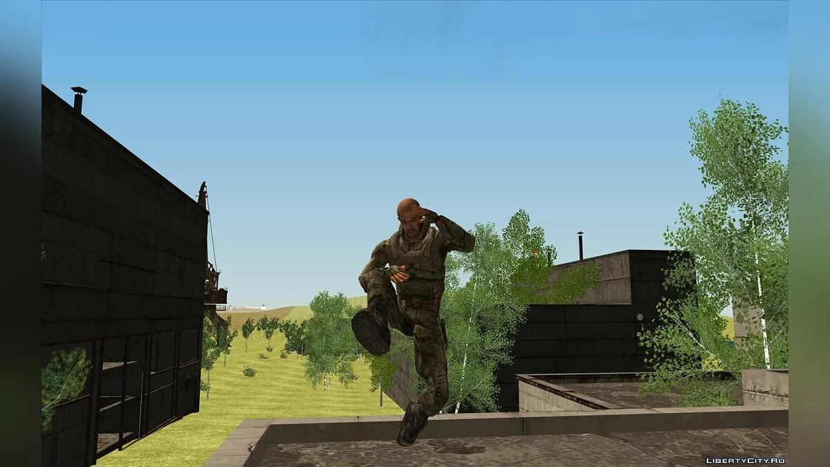 Проводник из S.T.A.L.K.E.R. / GTA San Andreas