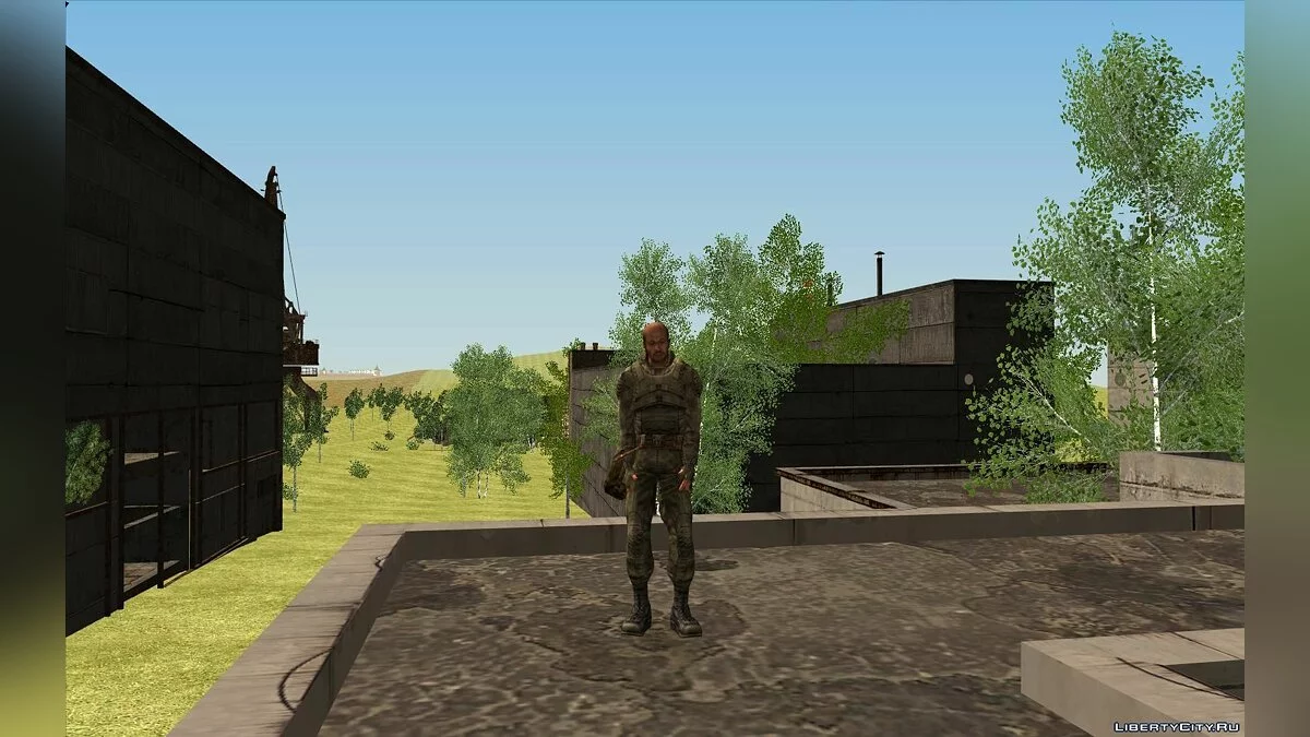 Проводник из S.T.A.L.K.E.R. / GTA San Andreas