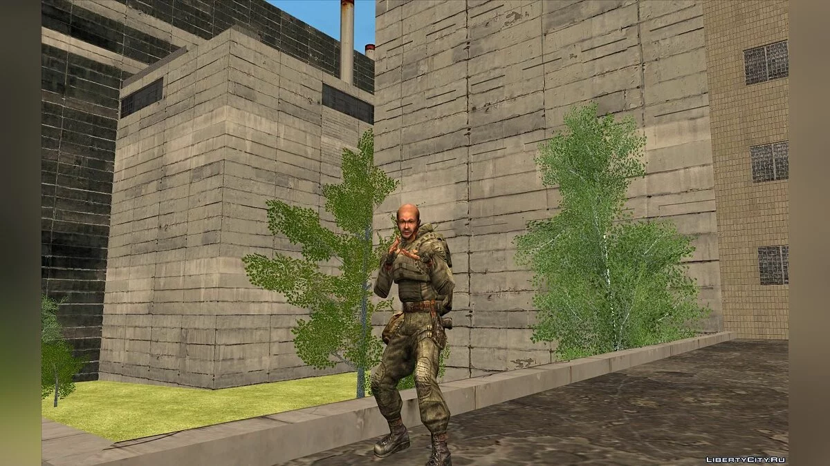 Проводник из S.T.A.L.K.E.R. / GTA San Andreas