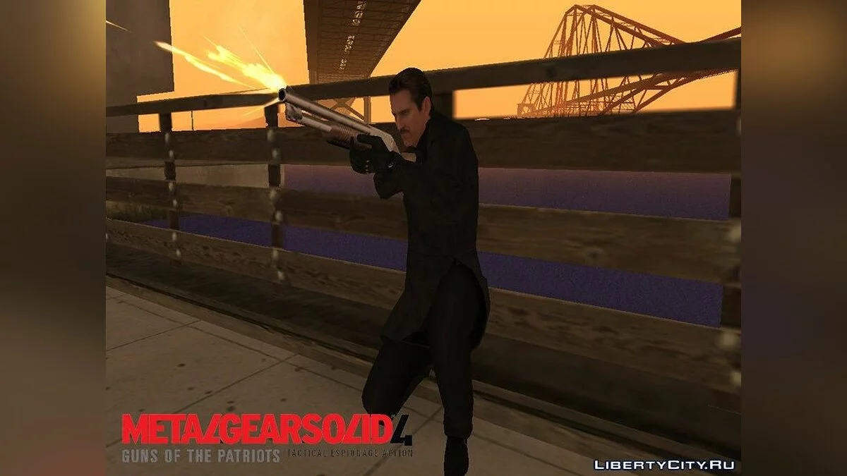 Hombre de la Resistencia de MGS 4 / GTA San Andreas
