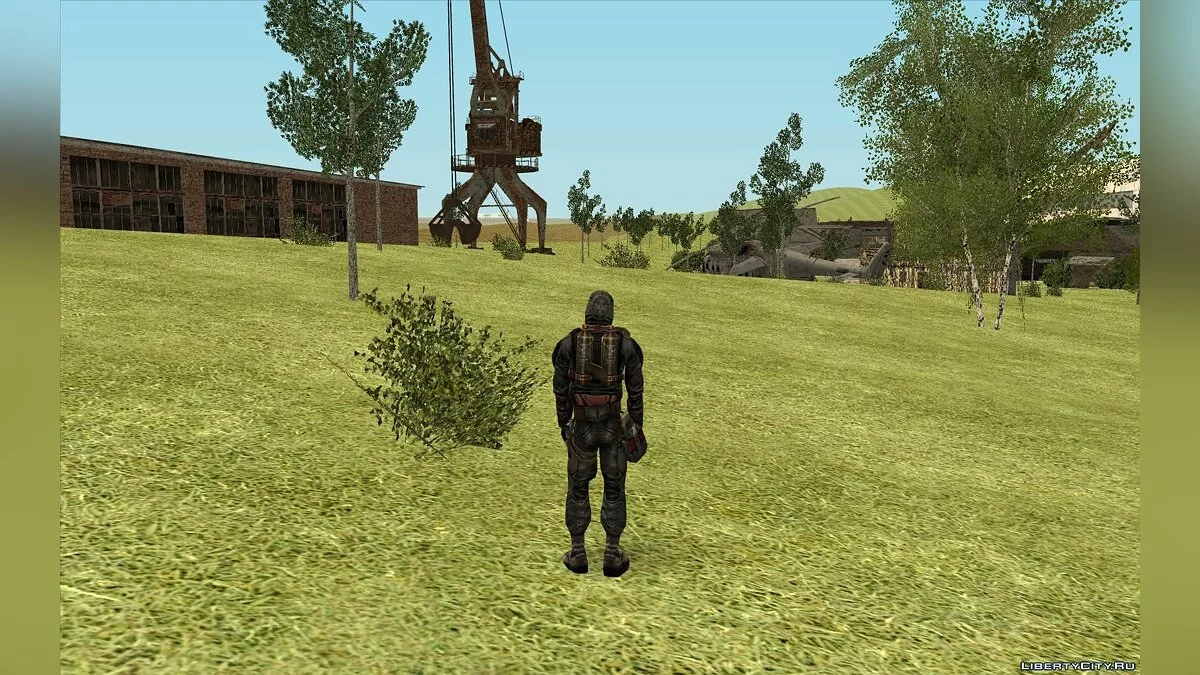 Sergeant Plichko aus S.T.A.L.K.E.R. / GTA San Andreas