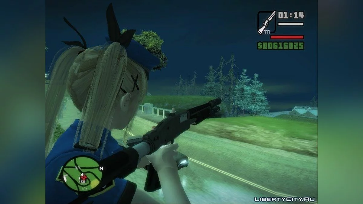 Dead Or Alive 5:Last Round - Marie Rose (Police V2) / GTA San Andreas