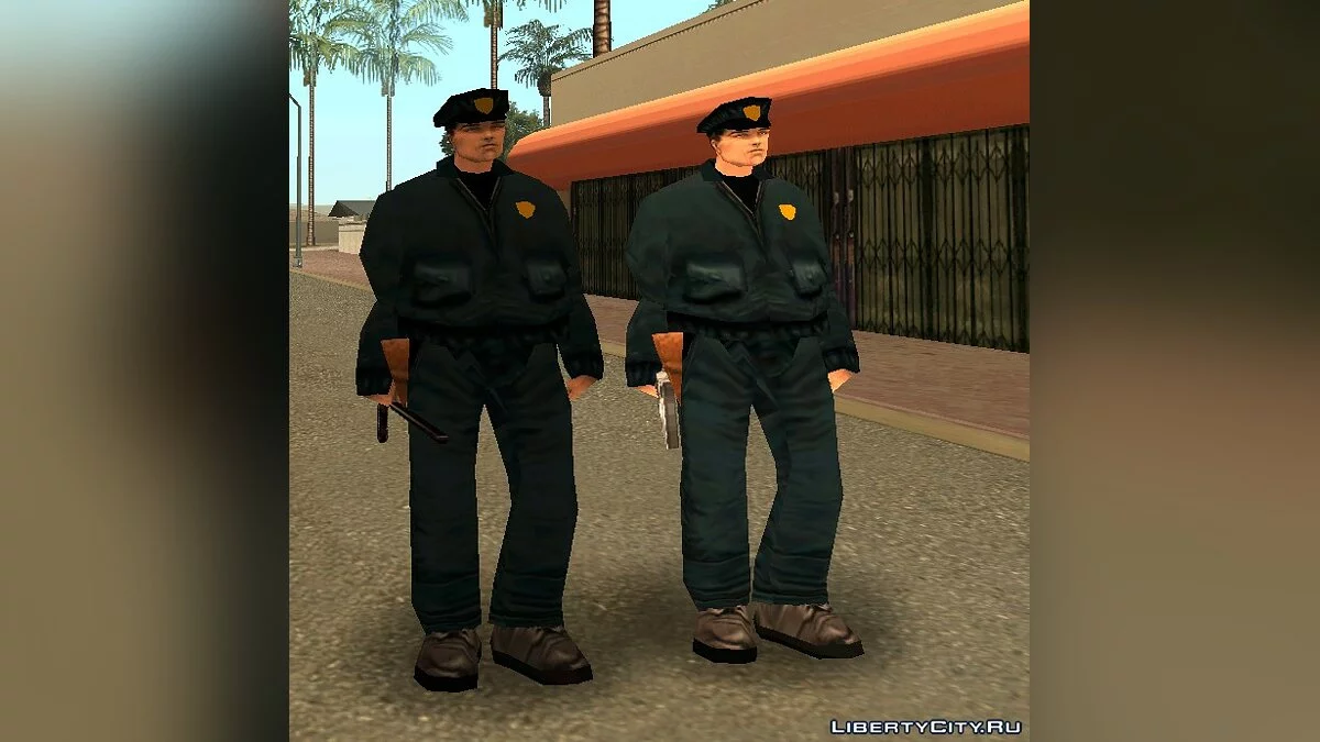 GTA3 Cop - lapd1 / GTA San Andreas