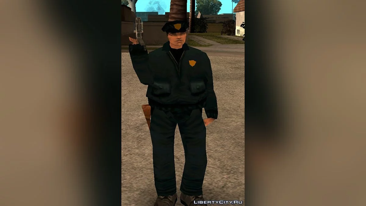 GTA3 Cop - lapd1 / GTA San Andreas