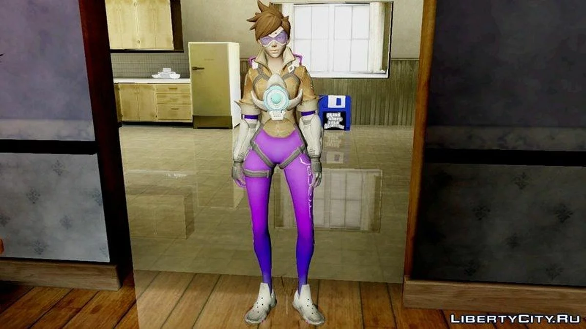 Overwatch Tracer Default Pack / GTA San Andreas