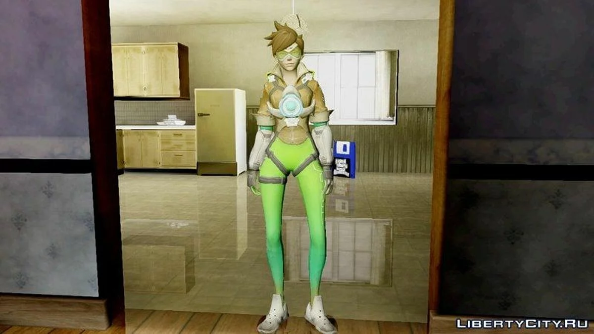 Overwatch Tracer Default Pack / GTA San Andreas