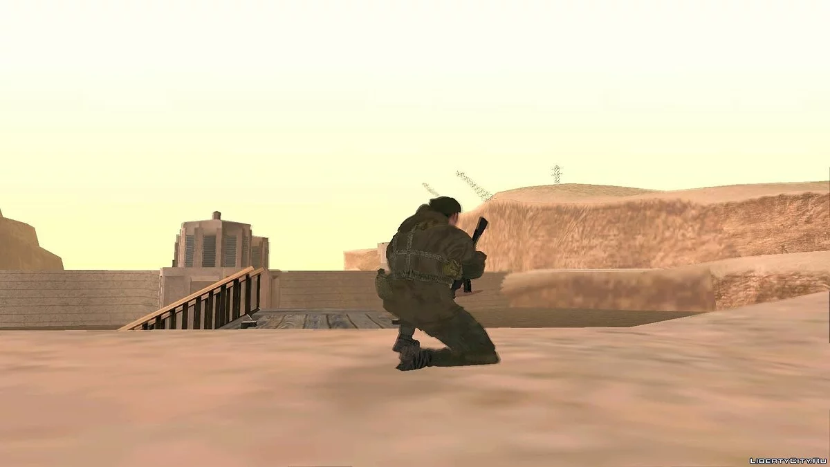Soldat der RF-Streitkräfte in "Gorka"-Tarnung / GTA San Andreas
