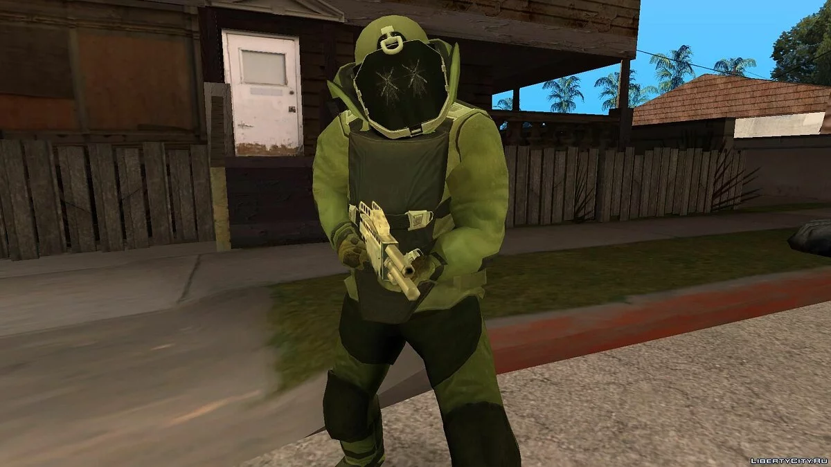 Bulldozer from PAYDAY2 / GTA San Andreas