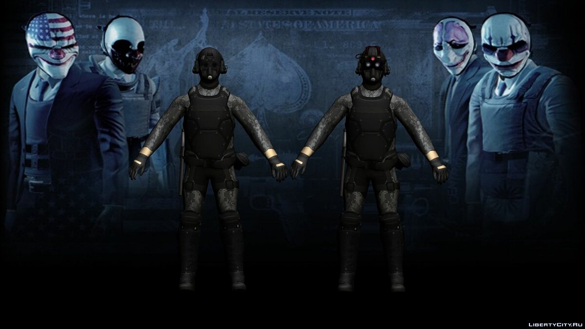 Cloakers from payday 2 фото 26