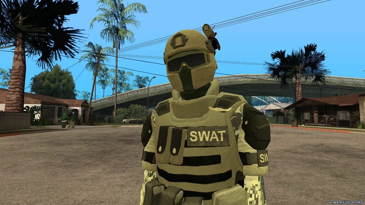 Elite GENSEC SWAT Unit from PAYDAY2 / GTA San Andreas