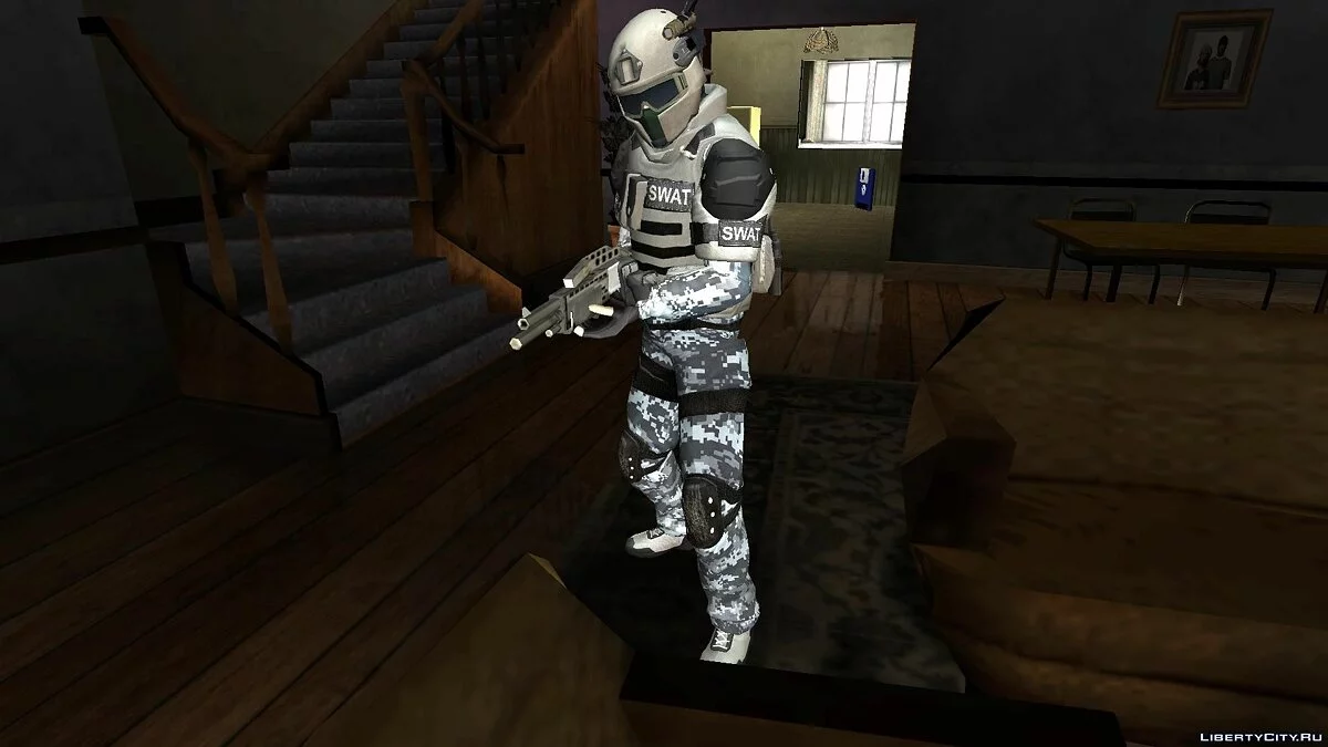 Elite GENSEC SWAT Unit from PAYDAY2 / GTA San Andreas