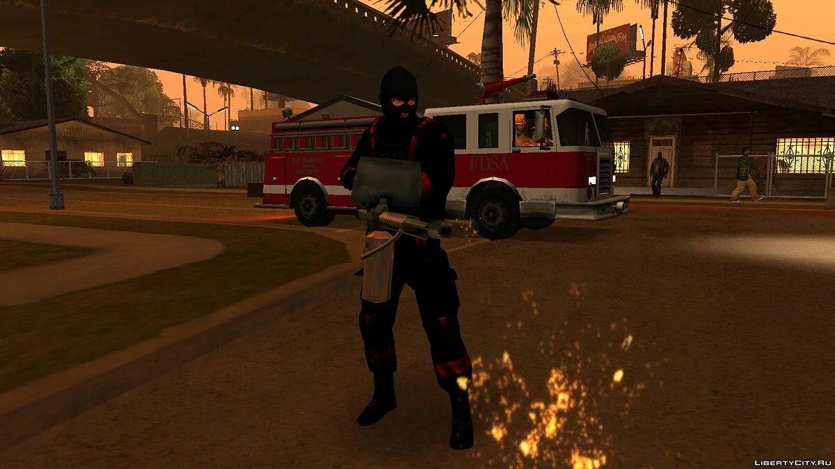 Mercenarios rusos de PAYDAY2 / GTA San Andreas