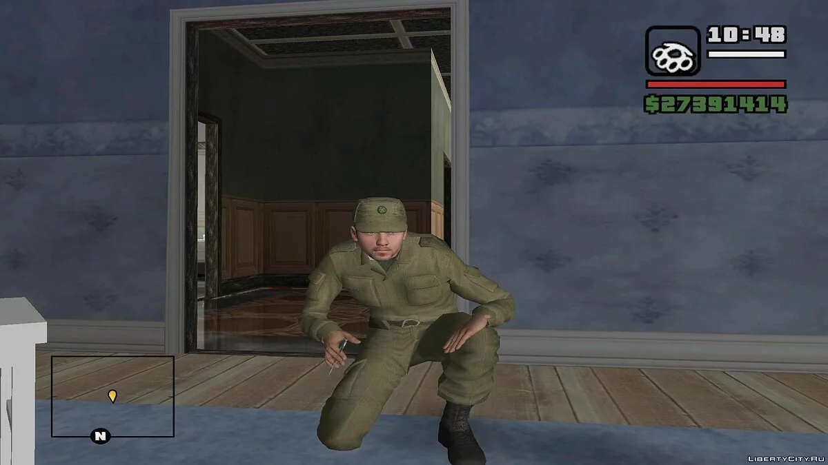 Fighter in Afghan Camouflage / GTA San Andreas