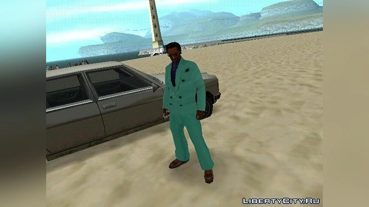 Повна заміна CJ на Вэнса з VCS / GTA San Andreas