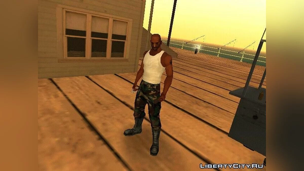 Повна заміна CJ на Вэнса з VCS / GTA San Andreas