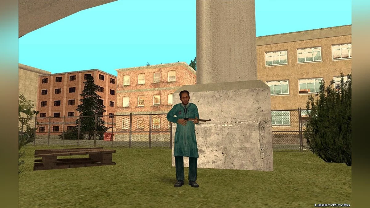 Вчений з Білда з S.T.A.L.K.E.R. / GTA San Andreas