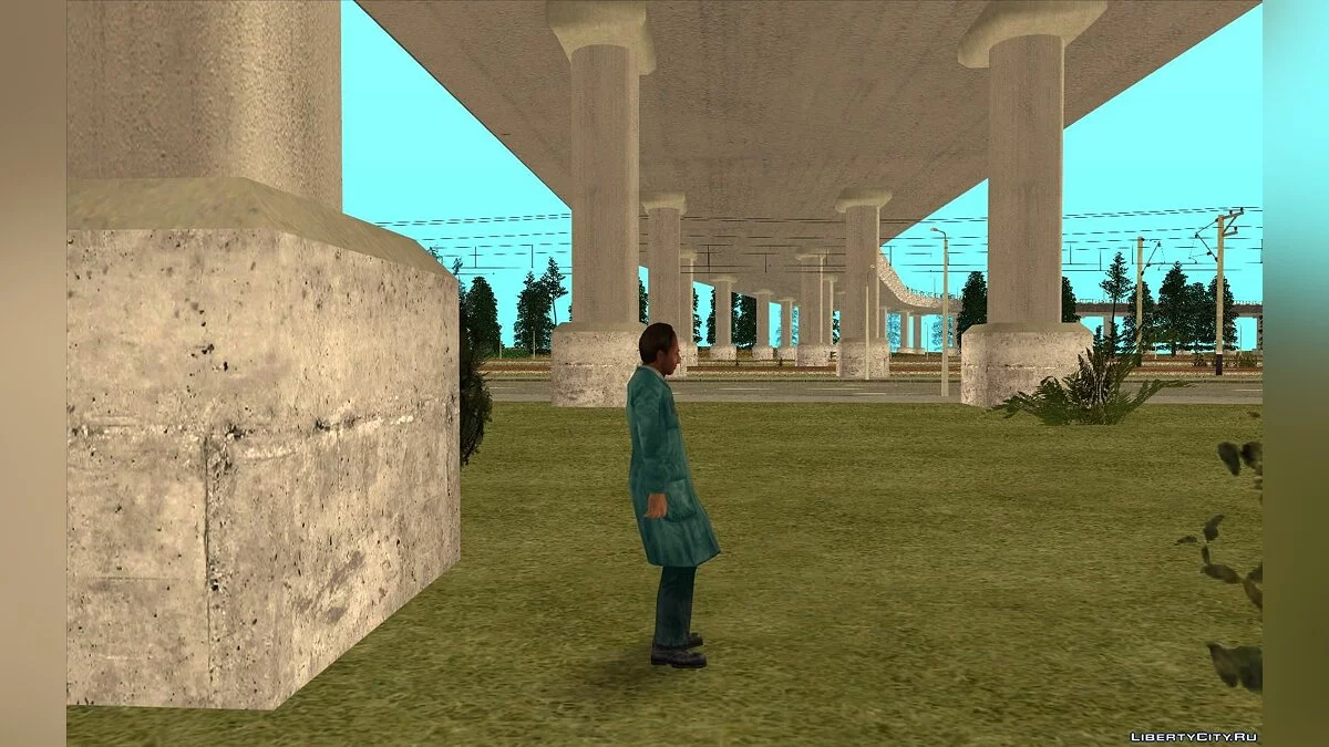 Вчений з Білда з S.T.A.L.K.E.R. / GTA San Andreas