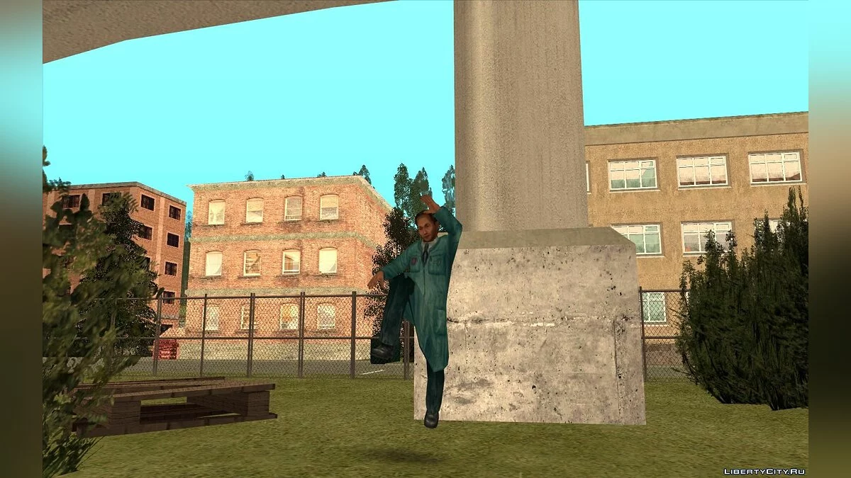 Вчений з Білда з S.T.A.L.K.E.R. / GTA San Andreas