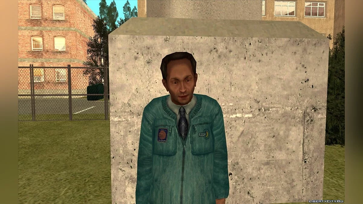 Вчений з Білда з S.T.A.L.K.E.R. / GTA San Andreas