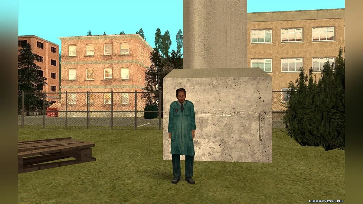 Вчений з Білда з S.T.A.L.K.E.R. / GTA San Andreas