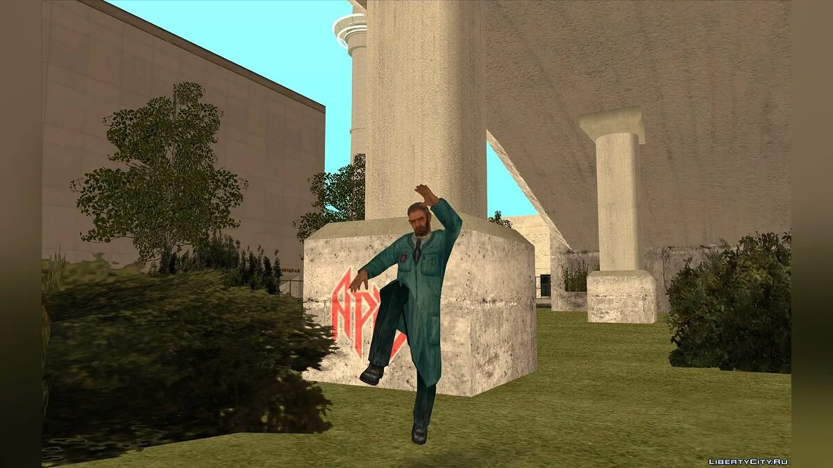 Довгий з S.T.A.L.K.E.R. / GTA San Andreas