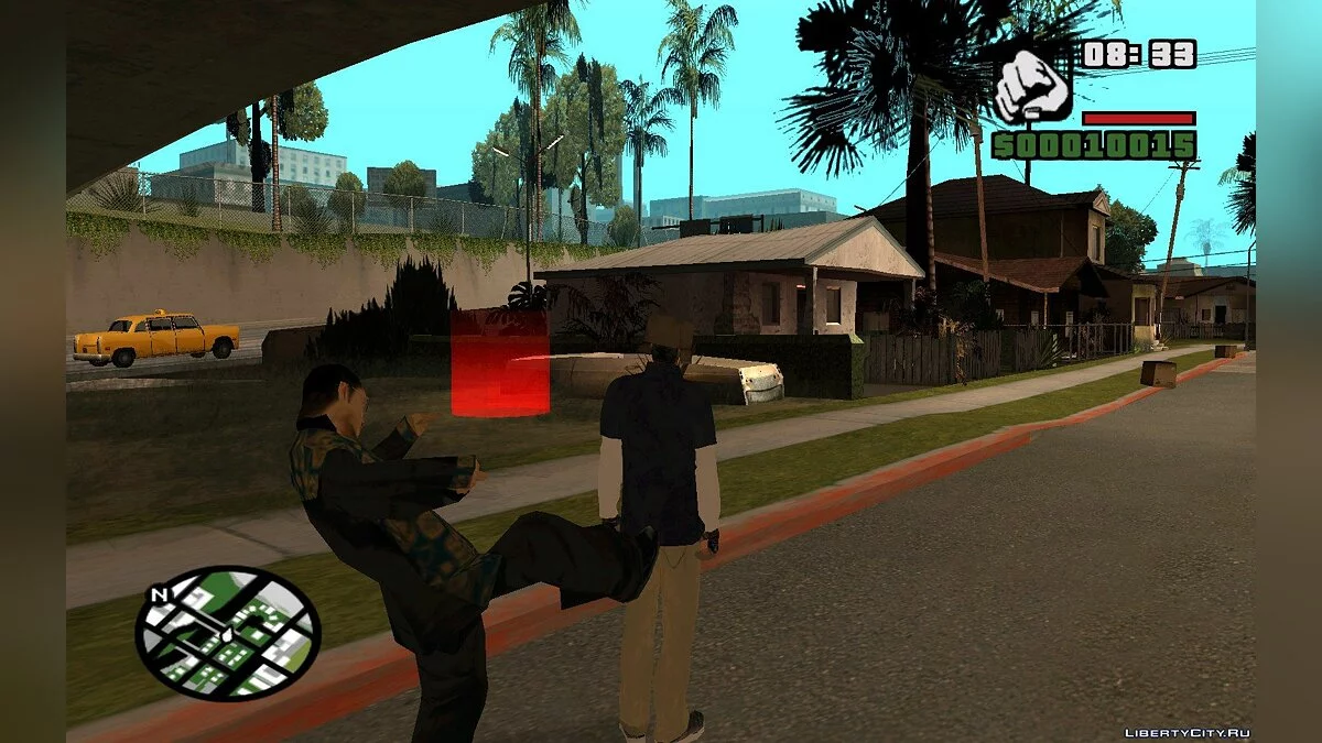 Новый скин бомжа / GTA San Andreas