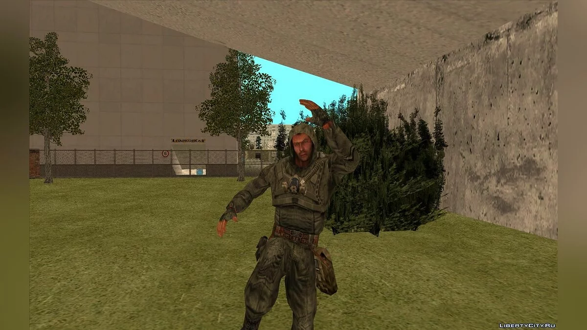 Волк из S.T.A.L.K.E.R. / GTA San Andreas