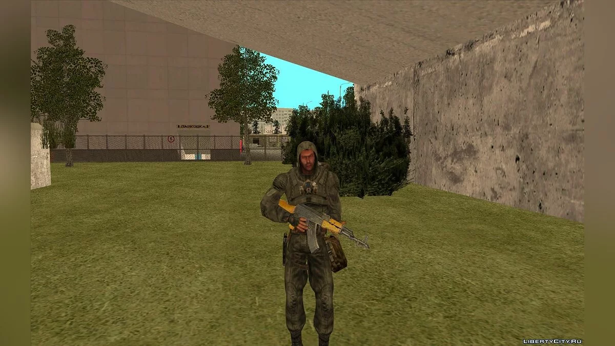 Волк из S.T.A.L.K.E.R. / GTA San Andreas