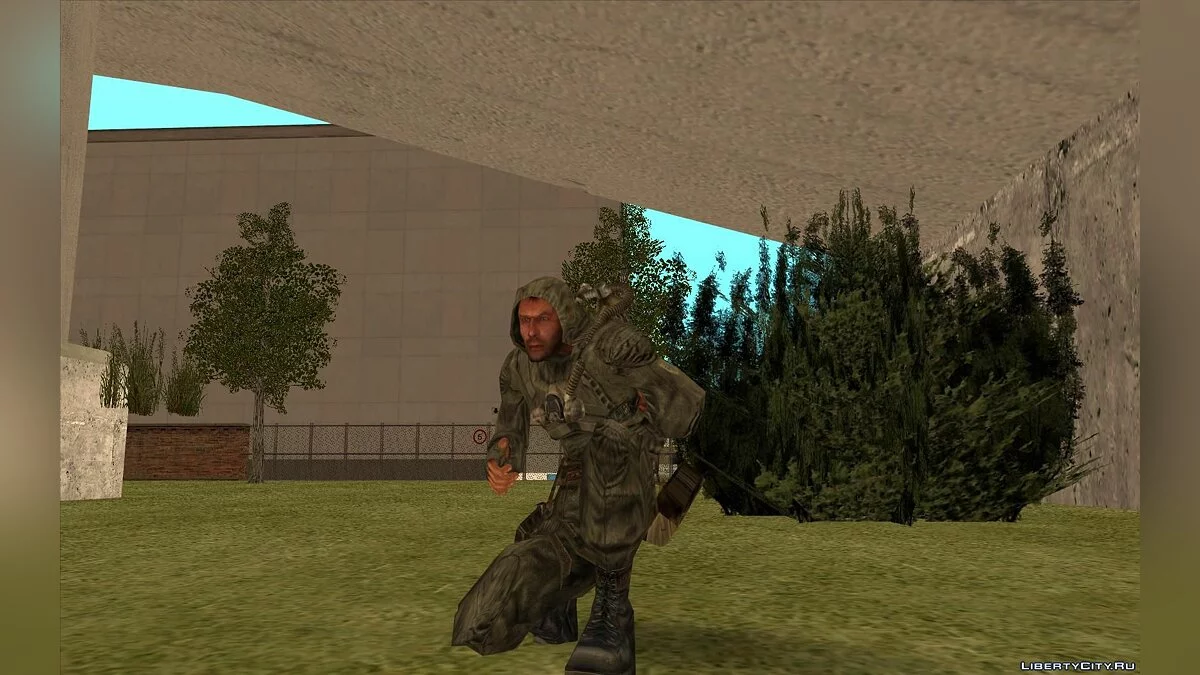 Волк из S.T.A.L.K.E.R. / GTA San Andreas