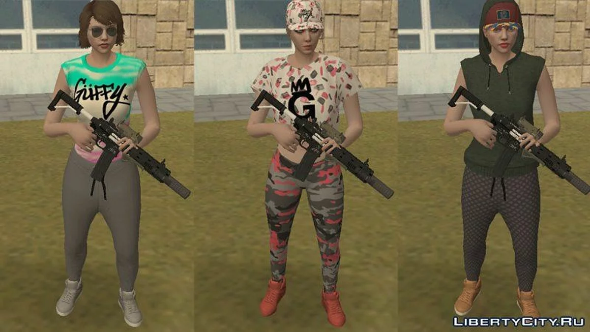 Paquete de Skins de GTA Online (Importación/Exportación) / GTA San Andreas