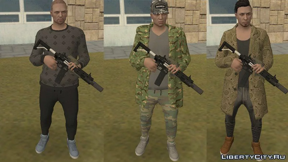 Paquete de Skins de GTA Online (Importación/Exportación) / GTA San Andreas