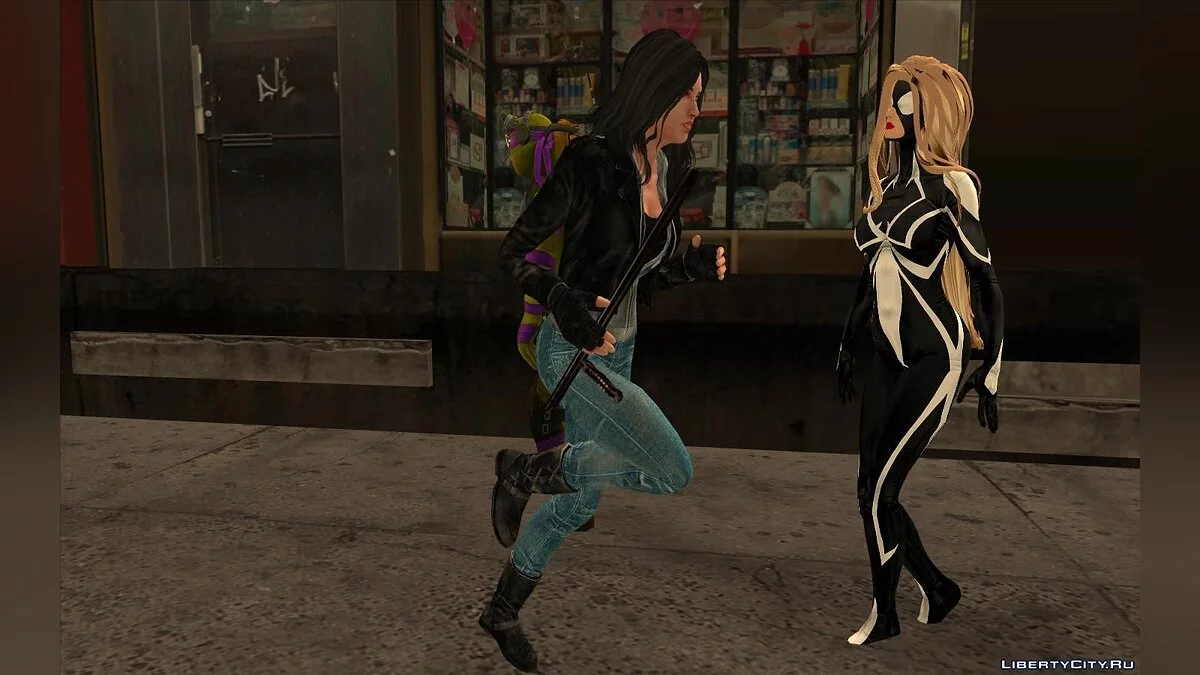 Jessica Jones Netflix (Джессика Джонс Нетфликс) / GTA San Andreas