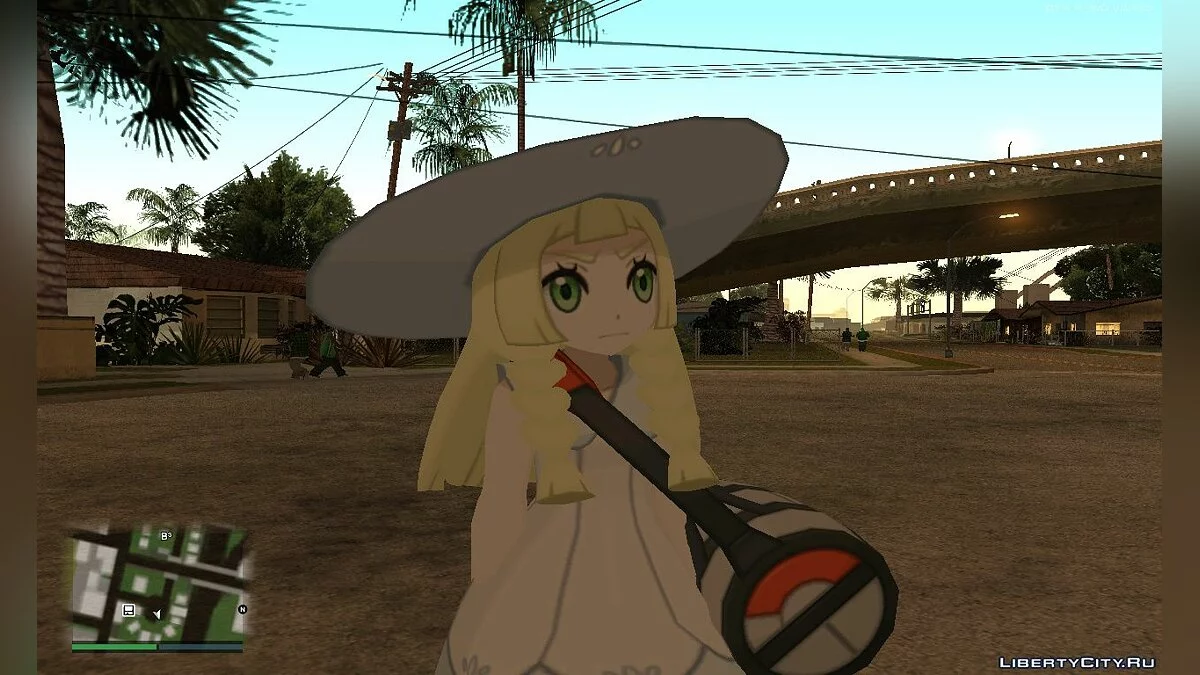 莉莉 - 宝可梦太阳/月亮 / GTA San Andreas