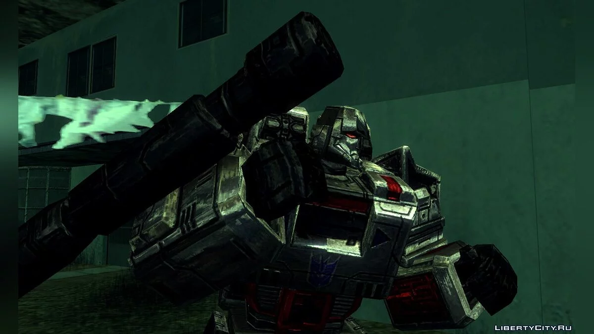 Оптимус Прайм та Мегатрон з TRANSFORMERS: Earth Wars / GTA San Andreas