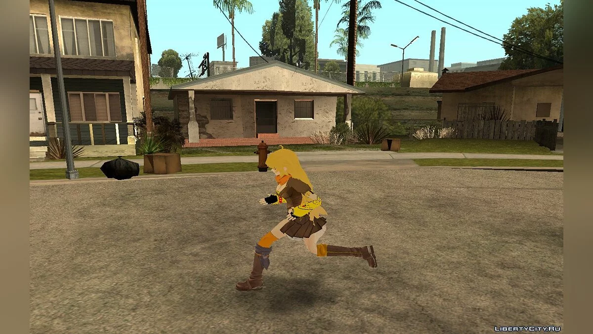 RWBY - Yangxiao long / GTA San Andreas