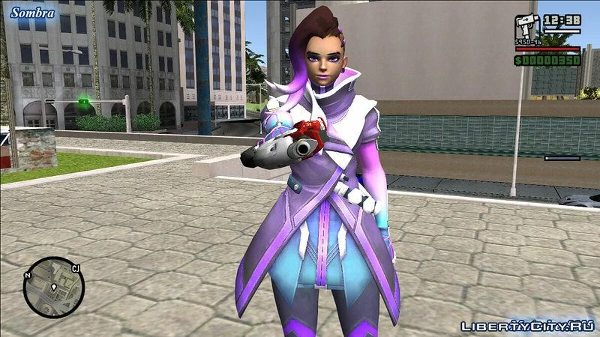 Сомбра з Overwatch / GTA San Andreas