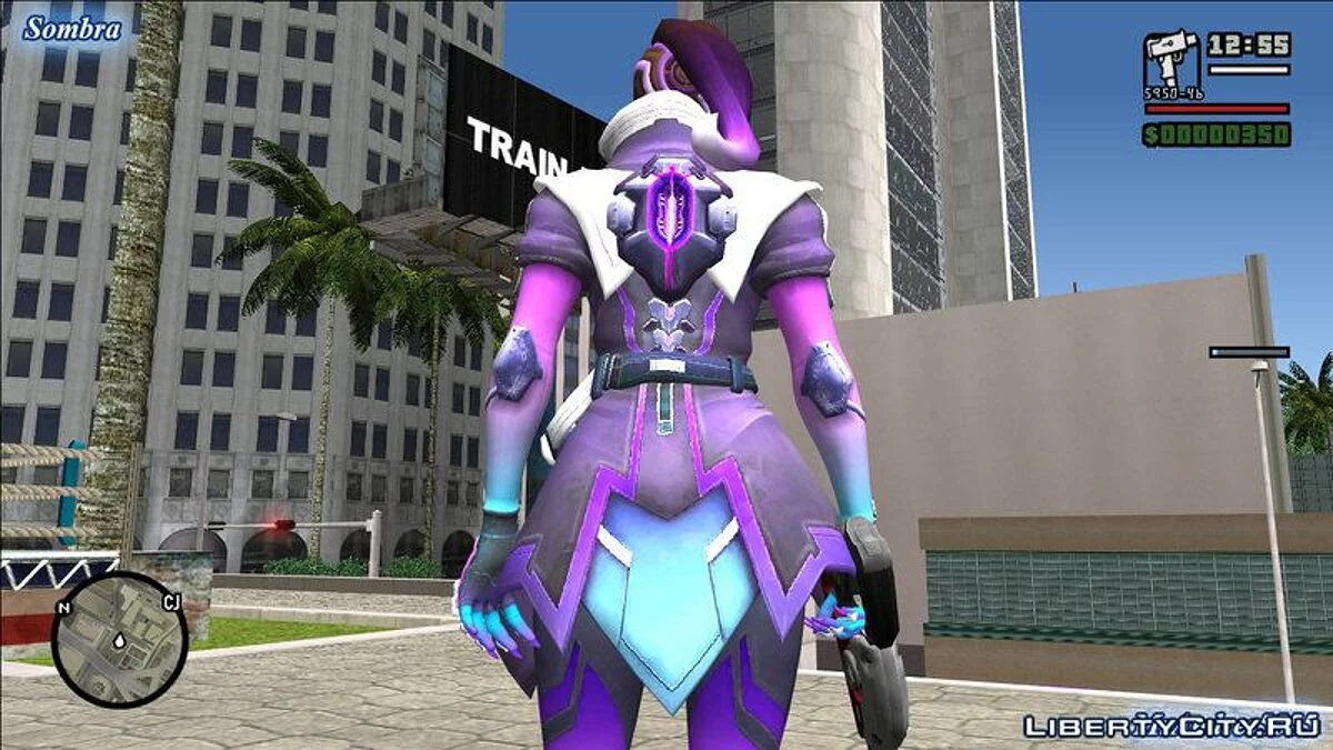 Сомбра з Overwatch / GTA San Andreas