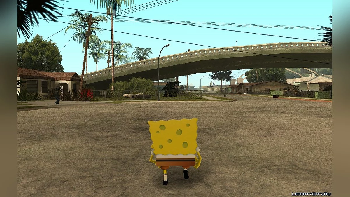 Спанч Боб з Nick Racers Revolution / GTA San Andreas