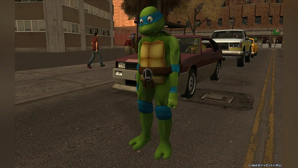 TMNT classic (Классические Черепашки-ниндзя) / GTA San Andreas