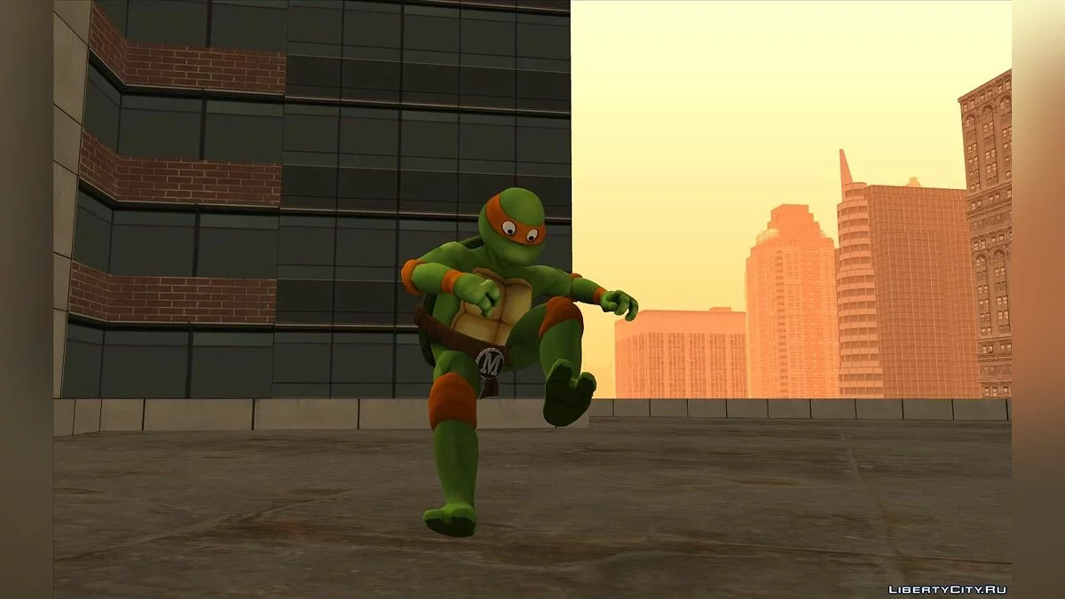 TMNT classic (Классические Черепашки-ниндзя) / GTA San Andreas